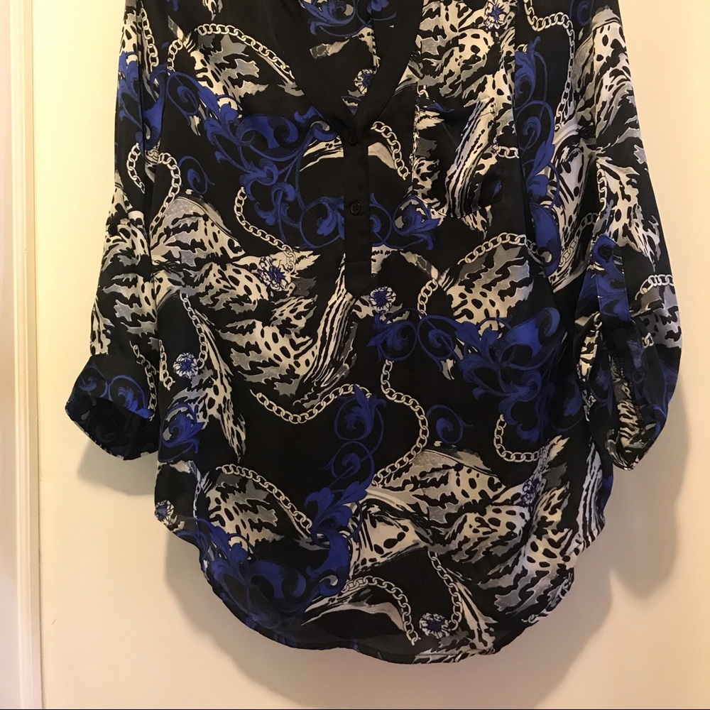 ABstudio classic patterned blouse - Picture 7 of 11